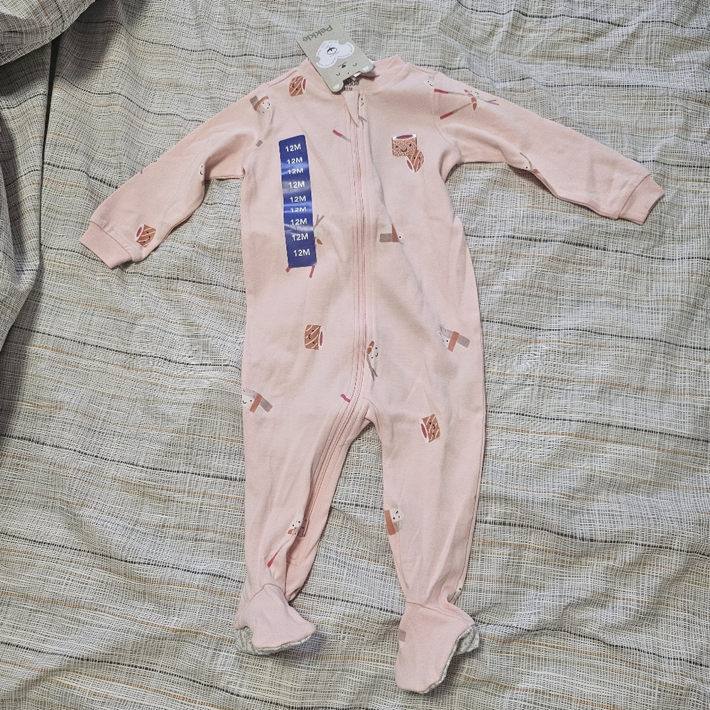⚡️HOST PICK⚡️ Pekkle 100% Organic Cotton Sushi One Piece Pajamas